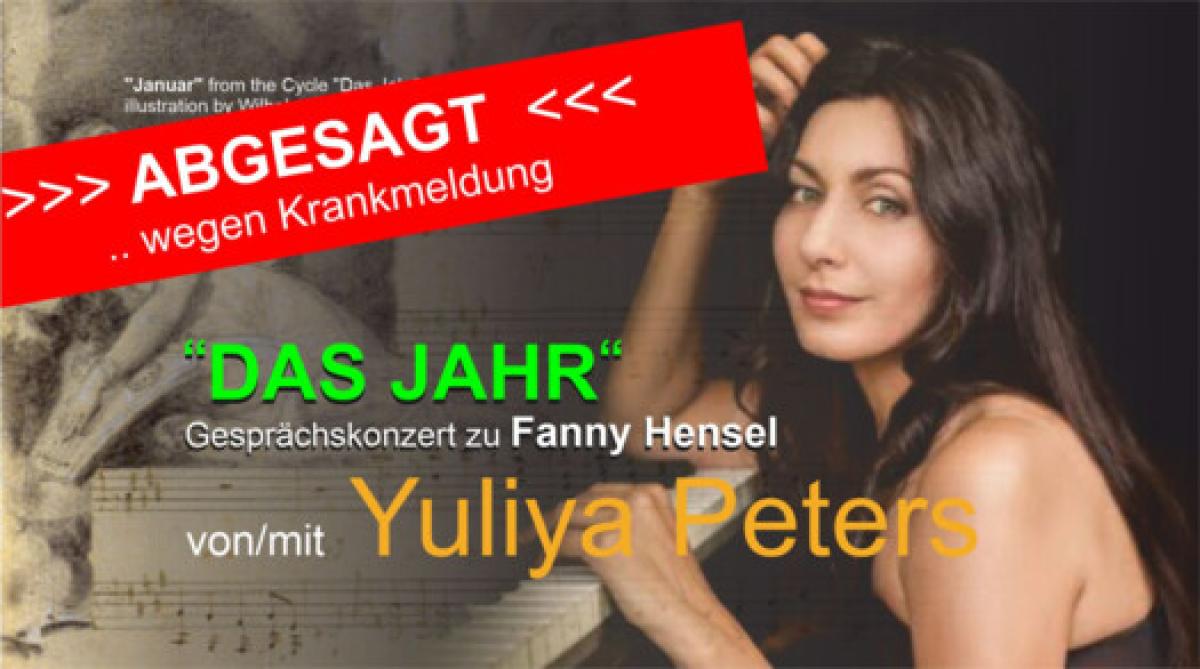 Bild zur Veranstaltung: << ABGESAGT >>    DAS JAHR /Yuliya Peters