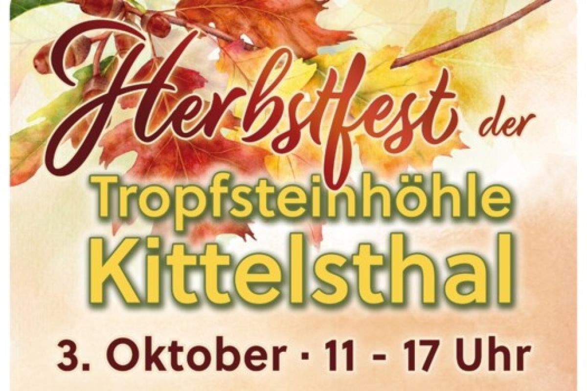 Bild zur Veranstaltung: Herbstfest der Tropfsteinhöhle Kittelsthal