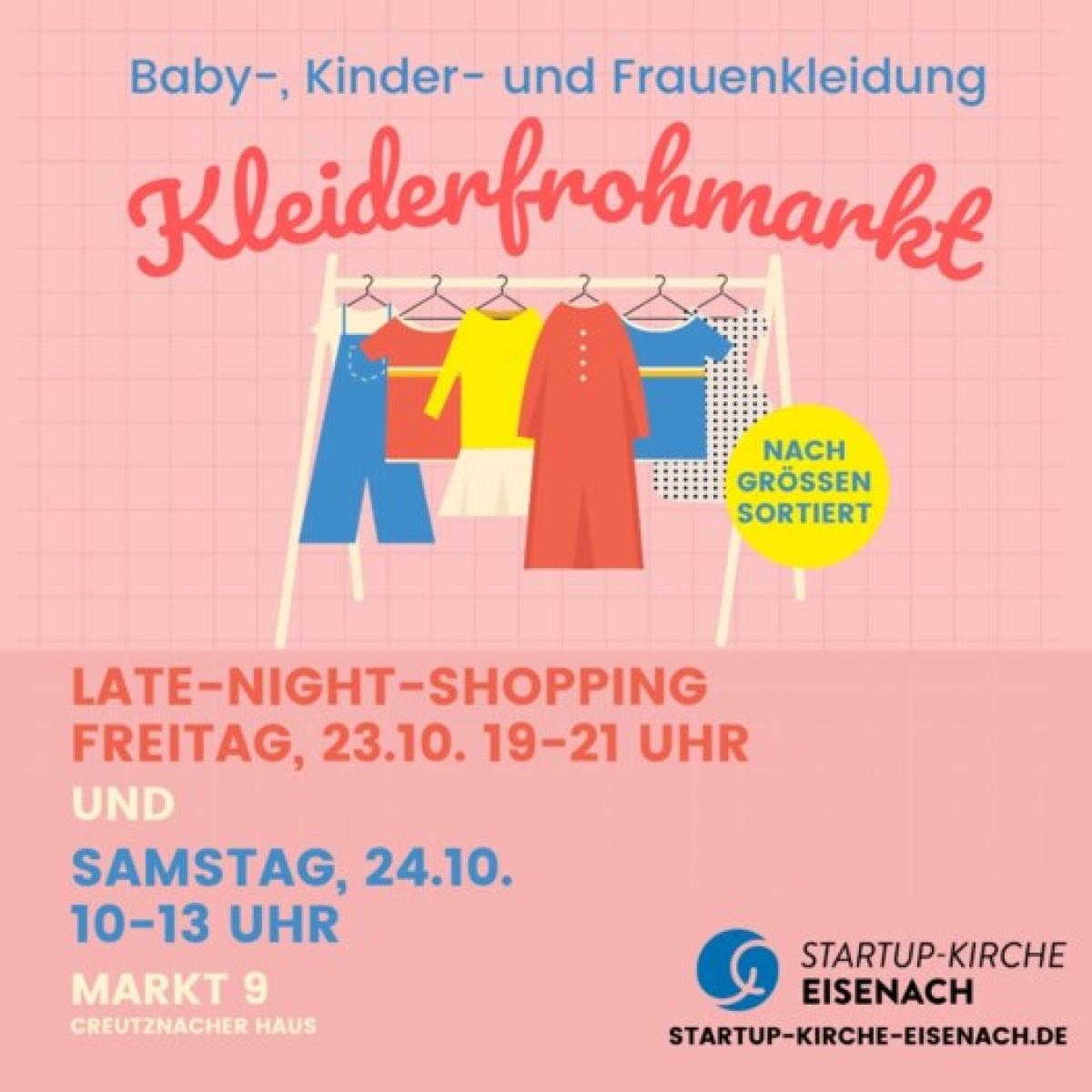 Bild zur Veranstaltung: Kleiderfrohmarkt
