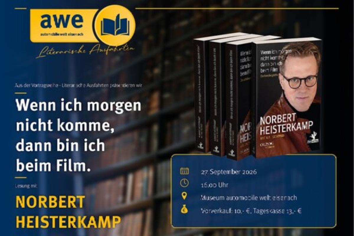 Bild zur Veranstaltung: Buchlesung mit Norbert Heisterkamp