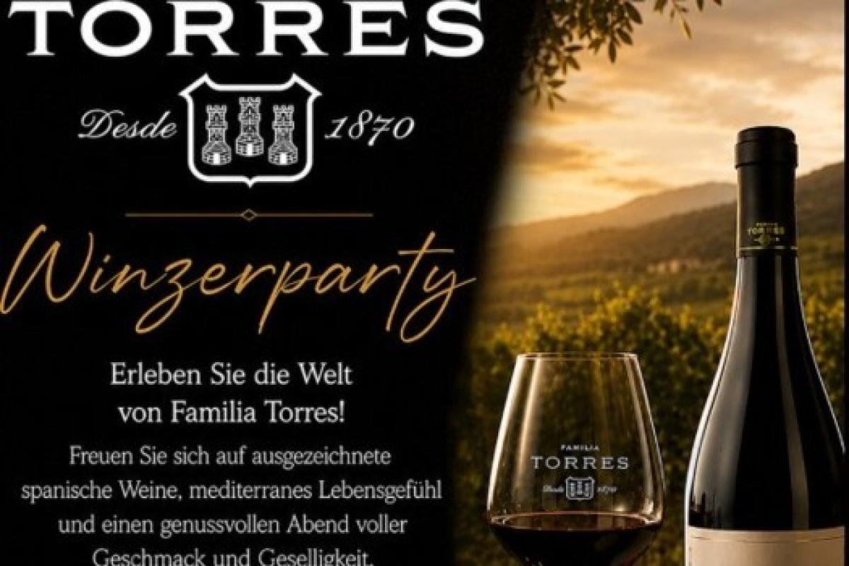 Bild zur Veranstaltung: Winzerabend mit Familia TORRES